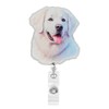 Funny Office Badge Reel Cute Pet Dog Badge Holder with