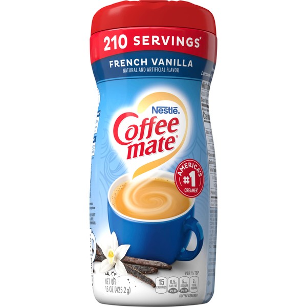 French Vanilla Powdered Coffee Creamer 6 Pack (15 Oz)