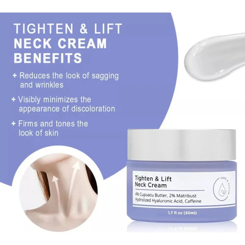 . 2x Neck Cream Tighten & Lift Firming, Neck Firming