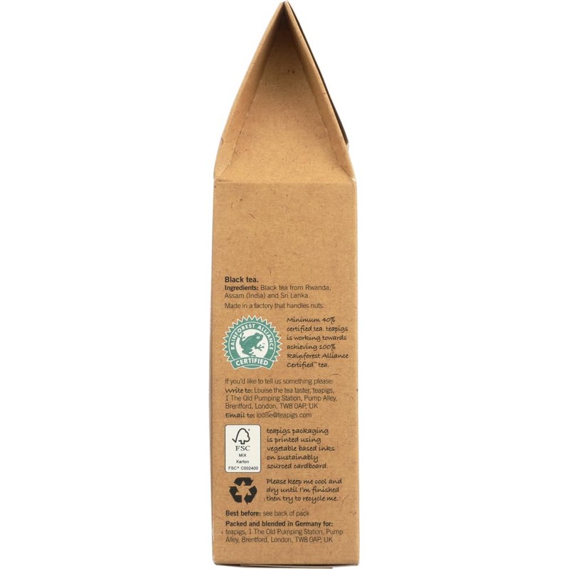 teapigs English Breakfast Tea, 15 Count