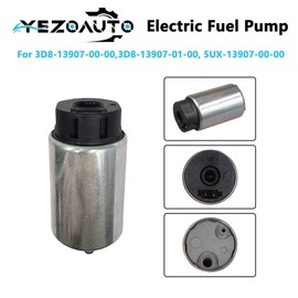Yezoauto Fuel Pump for Yamaha Midnight Star XVS1300A MT-01 Stryker XVS1300 Stryler Bullet Cowl V-Star 1300 XJR1300 XVS1300 YZF-R6 2006-2019 Replaces 5YU-13907-00-00 3D8-13907-00-00