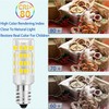 GFLSD E14 LED Bulbs Dimmable,4W 120V 350LM T4 40W Halogen