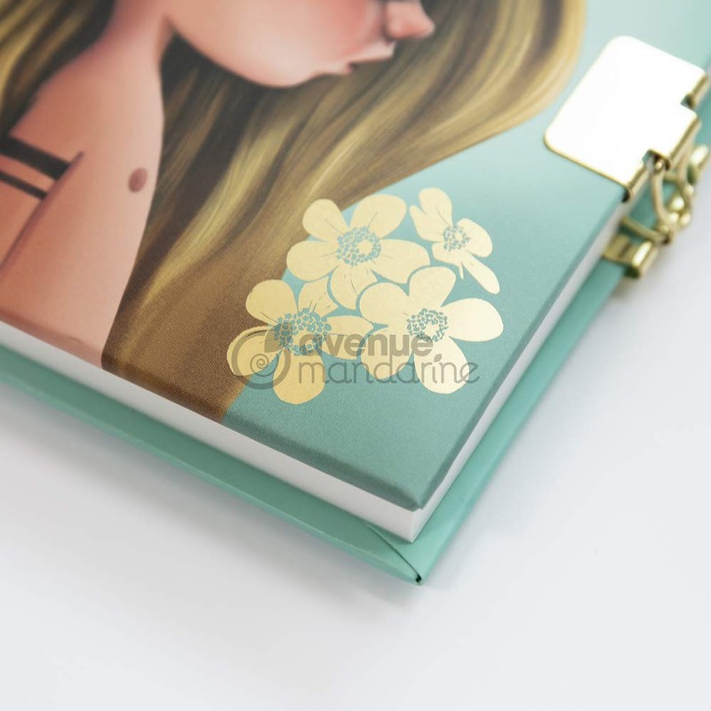 Avenue Mandarine co180 °C Papercrafting A Diary, Ruled, 11 x