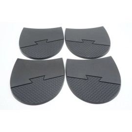 Unbranded 2x Pair Replacement Shoe Rubber Heel Lifts Heels Shoes Boots Boot Repair Cobbler