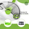Compatible with Greenworks 24V12'' and 40V13'' String Trimmer, Replacement Spool