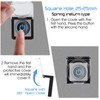 2Pcs Power Push Button Switch Cover, Dustproof Safety Protector for
