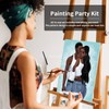 VOCHIC Couples Paint Party Kit Pre Drawn Canvas for Painting