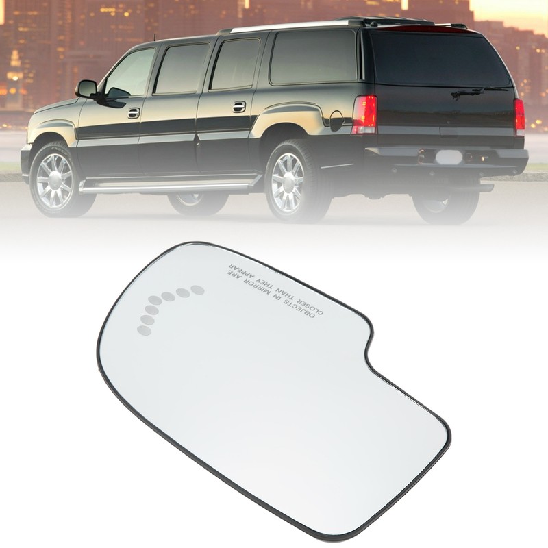 Side Heated Mirror Glass Rear View Mirror Glass with LED