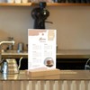 TONICE 8.5 x 11 Acrylic Sign Holder with Wood Base
