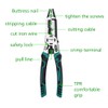 szhdxsy, 10-in-1 Wire Stripper Tool, Wire breaking pliers， Cable cutters,