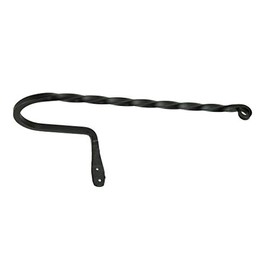 Hand Forged Wrought Iron Wall Mounted Paper Towel Holder Primitive Decor