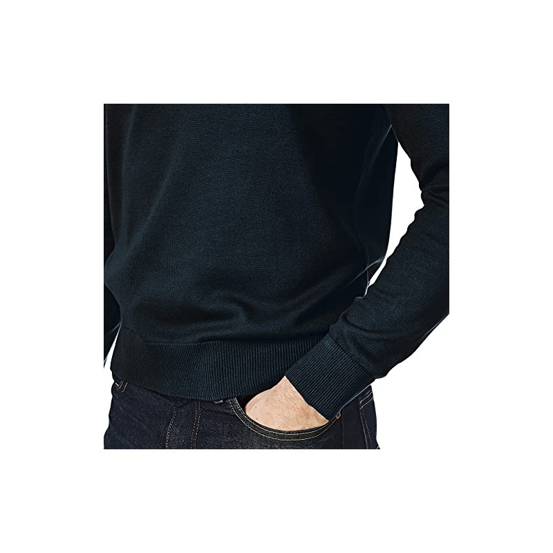 Castle Point Mens 100% Cotton Crew Neck V Neck Sweater,