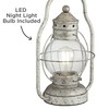 Franklin Iron Works Bodie Rustic Industrial Table Lamp with USB