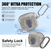[Secure Lock] Protective Case for JBL Tune Flex Ghost, Hard