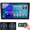 JOYINCAR Double 2Din 10" Car Radio Android 13 Apple CarPlay