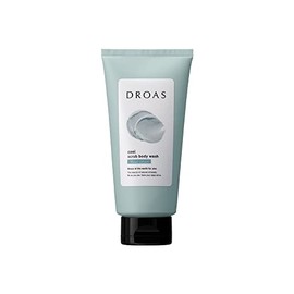 DROAS Dolores | Body Soap, Cool Scrub Body Wash, 5.3 oz (150 g)