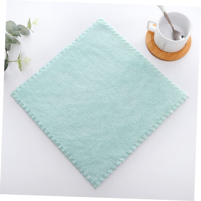 Baluue 10 Pack Absorbent Coral Makeup Remover Cloths Soft Microfiber