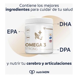 Omega 3 Strong Epa, Dha, Dpa Aceite De Pescado 1000mg 120cap