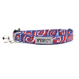 The Worthy Dog Kaleidoscope Lead Collar - Durable, Stylish Adjustable Lead Collars for Dog and Cats