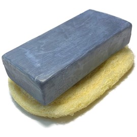 Paquete de 6 esponjas exfoliantes 100 % naturales, multifunción, limpiador de ducha, cepillo de baño, accesorio de jabón, pieza de relleno de alfombrilla de jabón, soporte para bolsa para ducha y baño