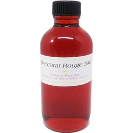 TCEShop Bakarat Rouge 540 - Type MFK Scented Body Oil Fragrance [Regular Cap - Red - 4 oz.] - ID#32095