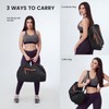 G4Free 35L Large Duffle Bag with Wet Pocket Foldable Duffle