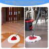6 Pack Mop Head Replacement Compatible for vileda Triangle Swivel