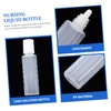 Ipetboom 25Pcs Mini Liquid Bottle Care Bottle Portable Plastic Bottles