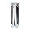 Belt Display Rack Revolving 20 Hook Chrome 52"H