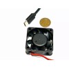 GDStime USB C 5v fan 4015 small cooling 2pin computer