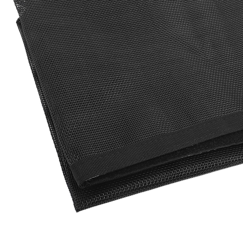 Fireplace Screen PVC Spark Guard Cover Safe Mesh Gate Dustproof