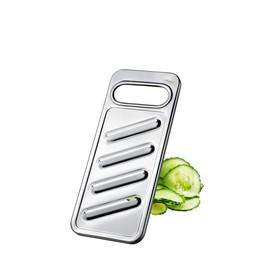 Gefu Vegetable and Potato Slicer of Stainless Steel, Silver, 20 x 7 x 1 cm