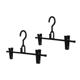 Shinko Hanger Bottoms Hanger "Relay Skirt" Set of 2 Black