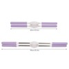 Yoga Pranayama Stick Purple Stainless Steel Correct Hunchback Open Shoulder