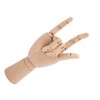 Wood Mannequin Hand Flexible Joints Fingers Drawing Mannequin Hand for