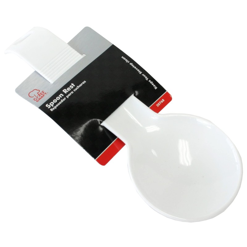 Chef Craft Select Plastic Spoon Rest, 12.25 inches in length,