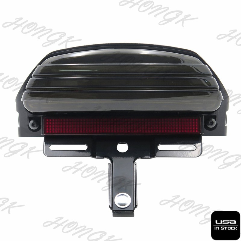 HONGK- US Smoked Tri-Bar Wide Fender LED Tail Light Bracket