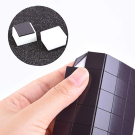 Watercolor Tin Palette Paint Case with 40Pcs White Plastic Empty Half Pans Carrying Magnetic Stripe, Artist Paints Pan Kits for DIY Watercolor Oils or Acrylics Painting Black