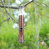 MIXXIDEA Metal Wild Bird Feeder,Squirrel Proof Bird Feeders for Outside,Hanging