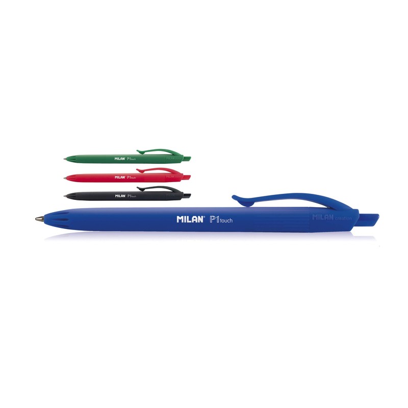Milan Empaque con 5 Plumas P1 2 Tinta Azul+ 1