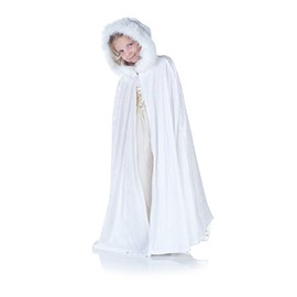 UNDERWRAPS Panne Kids Cape, White