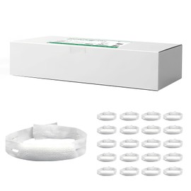 HansaGT Medical Nose Bandage with Ear Loops, Pack of 20, Nose Bandage After Surgery, Wound Bandage, Stretch Bandage Holder, High Absorption for the Nose