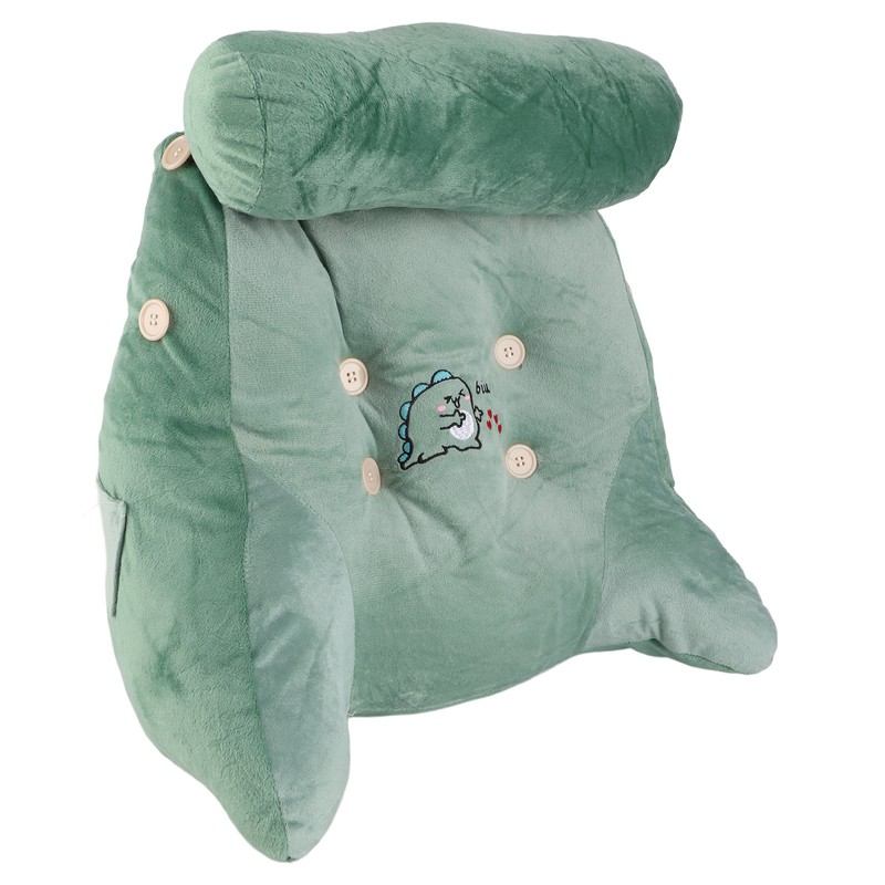 Backrest Pillow Washable Removable Cover Soft Cartoon Animal Back Support