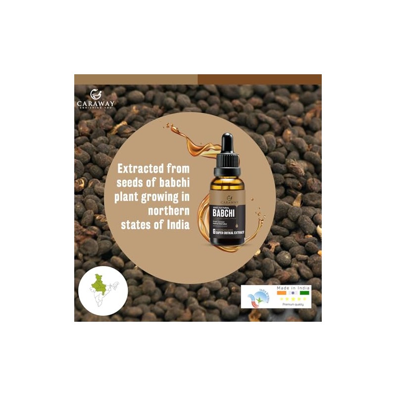 CARAWAY Aceite de Bakuchiol - 50 Ml | Extracto de