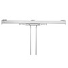 A&F Rod Décor - Baton Draw White Traverse 48-84 inch