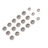 19Pcs Sealed Bearing Kit RC Car Metal Wheel Bearings for
