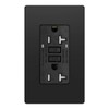 Black 20A GFCI Outlet Receptacle Tamper Resistant 20 Amp 125