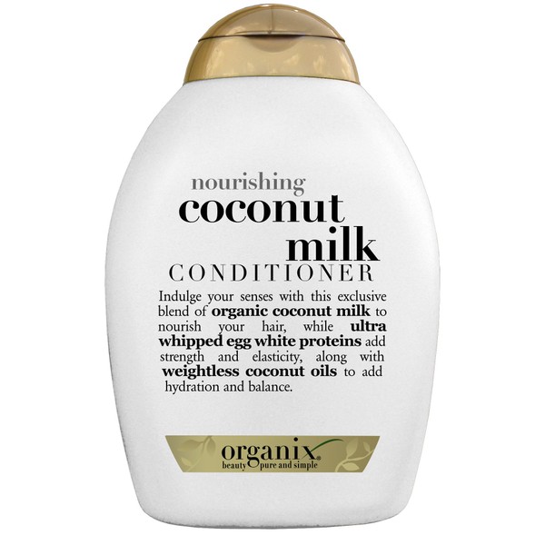 Organix Nourishing Conditioner, Coconut Milk, 13 Ounce (Pack of 2)
