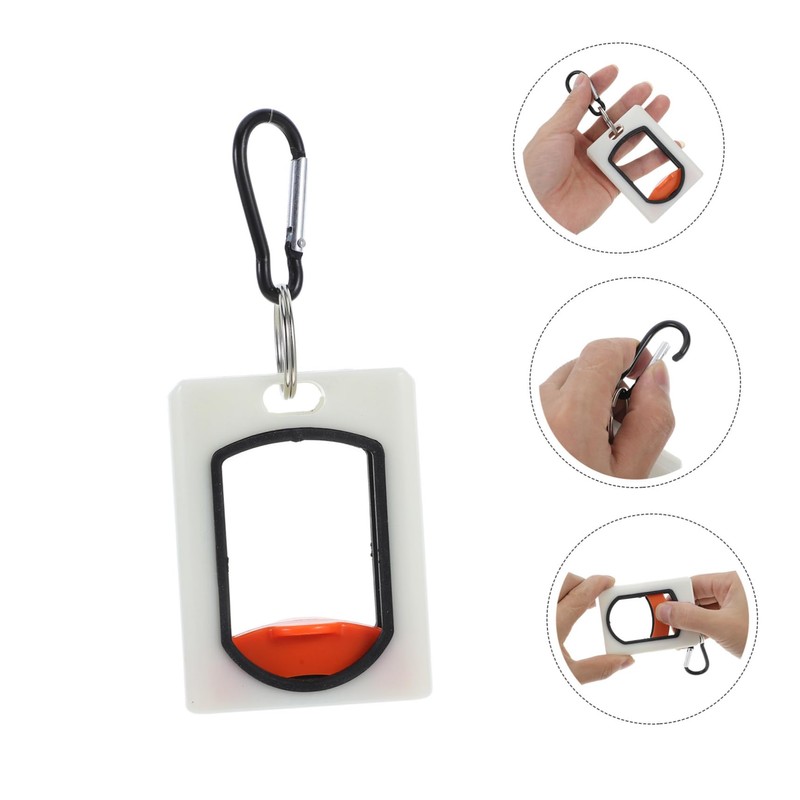 ORFOFE Cord Organizer for Desk Plastic Clip Zip Ties Luminous