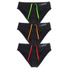 Men's Athletic Swim Briefs Compression Fit Quick Dry Training Swimsuit